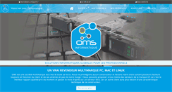 Desktop Screenshot of oms-informatique.com