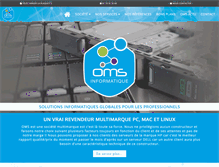 Tablet Screenshot of oms-informatique.com